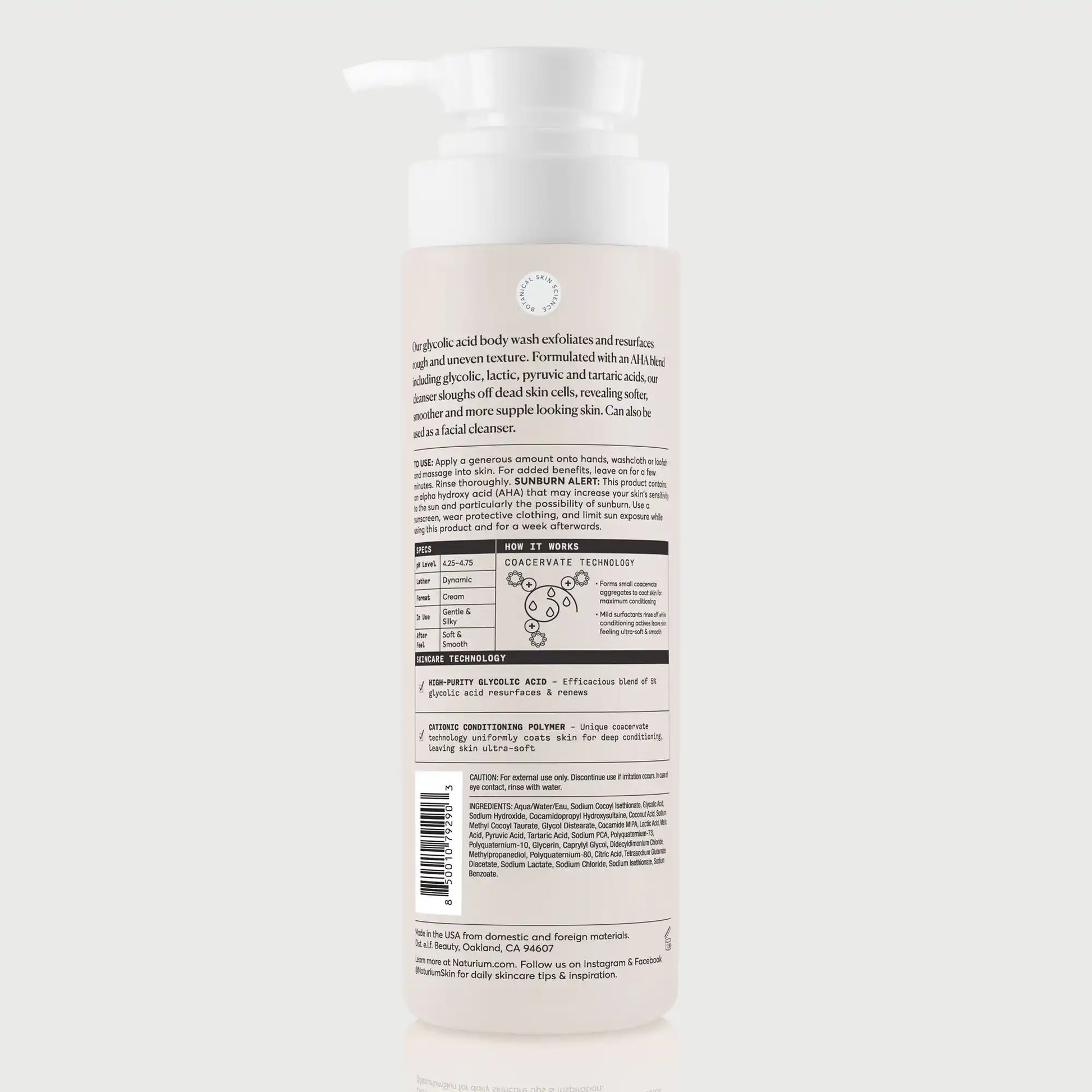 the-smoother-glycolic-acid-exfoliating-body-wash-k2 NATR-40002_The-Smoother_bonebkgd_back.webp